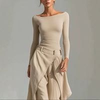 Loose top+pants two-piece set for women