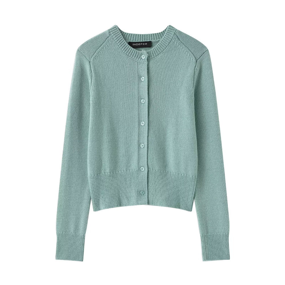 Flat knit outerwear