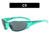 Future Tech Sunglasses Y2K Millennium Sunglasses Spicy Girl Retro High End Sunglasses Street Photography Female