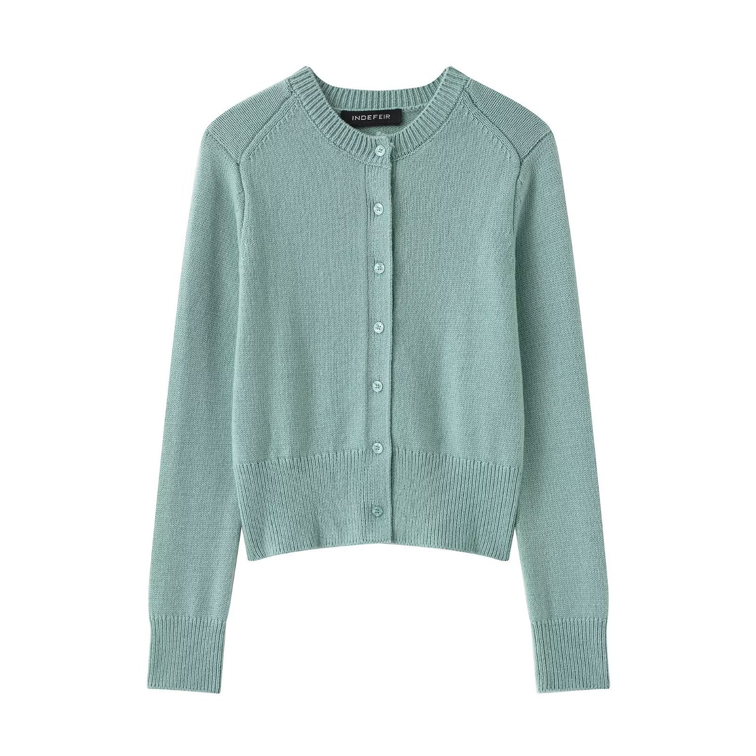 Flat knit outerwear