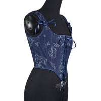Retro outerwear shapewear fishbone corset
