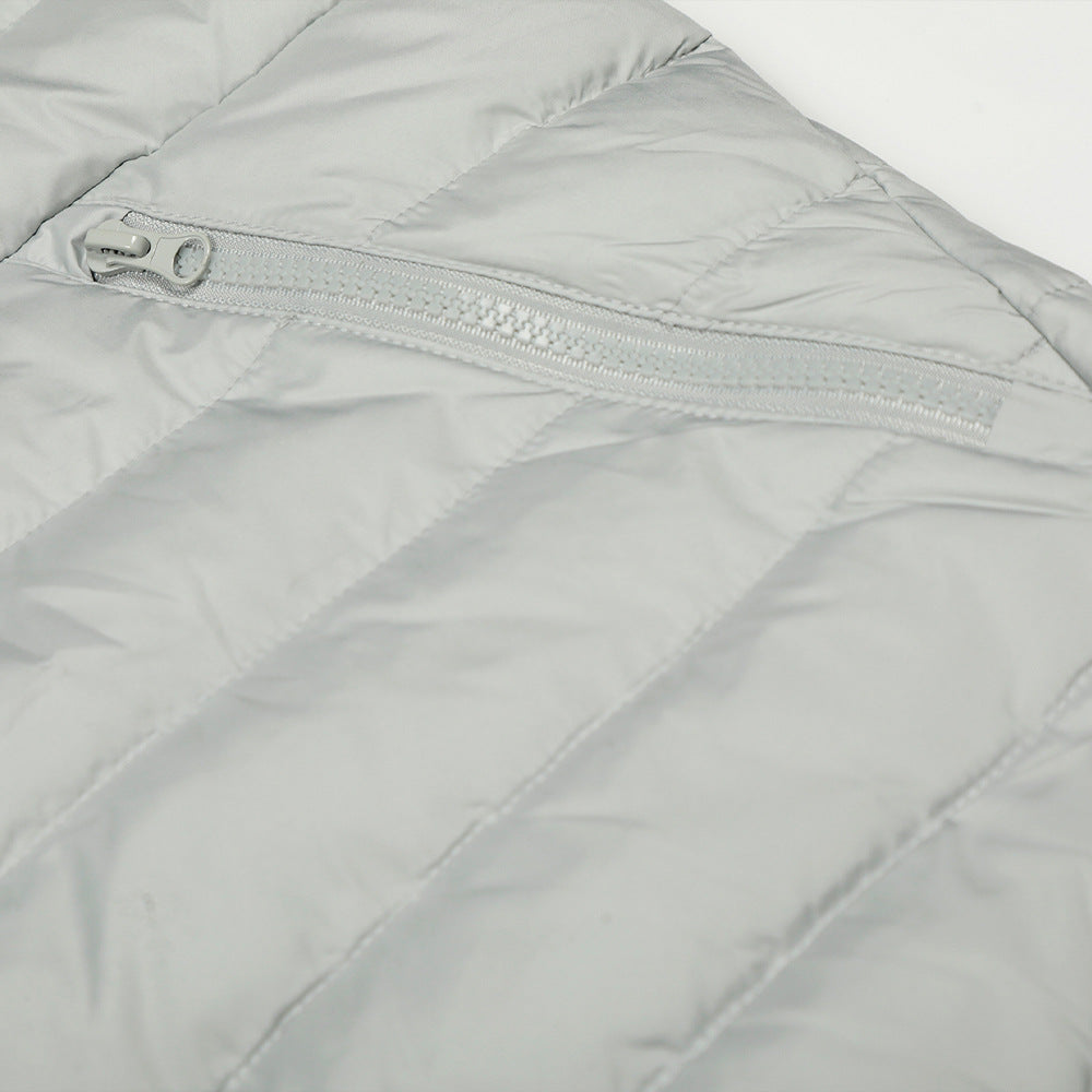 High neck down jacket