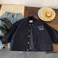 Cartoon outerwear baby versatile jacket