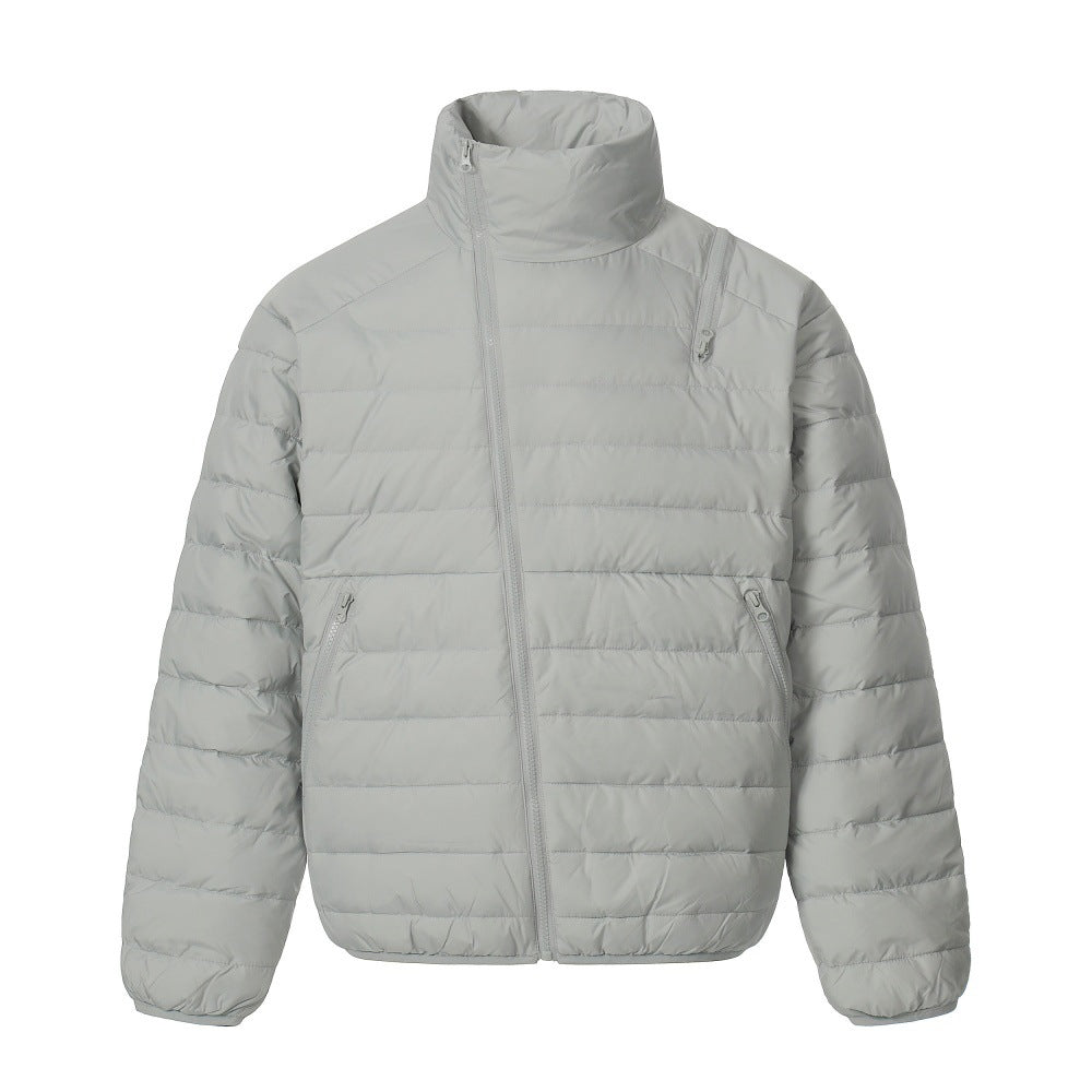 High neck down jacket