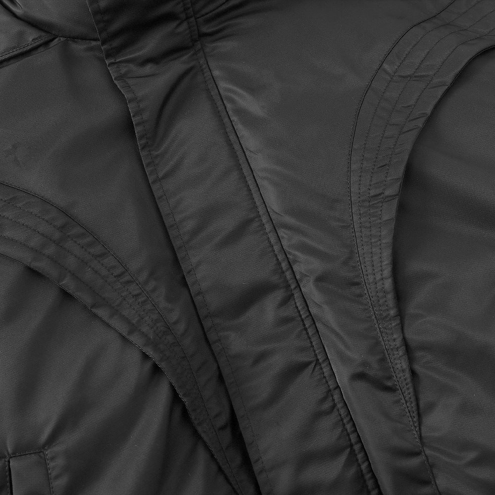 High neck down jacket