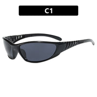Future Tech Sunglasses Y2K Millennium Sunglasses Spicy Girl Retro High End Sunglasses Street Photography Female