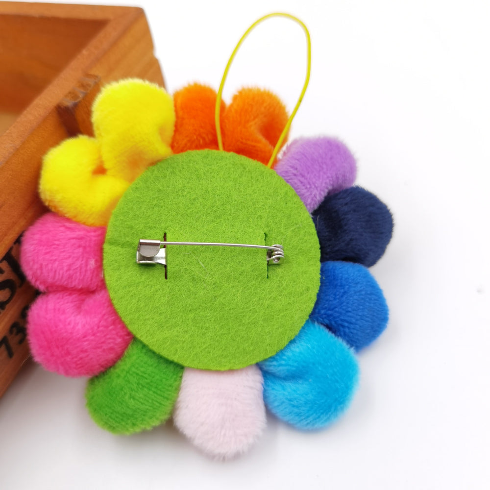 Grab Machine Sunflower Accessories Bag Accessories Doll Sunflower Pendant Pendant