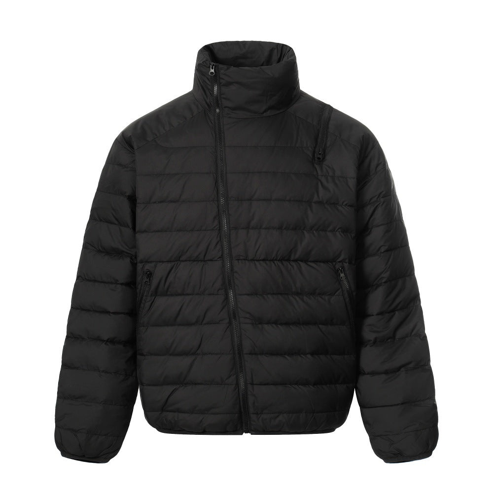 High neck down jacket