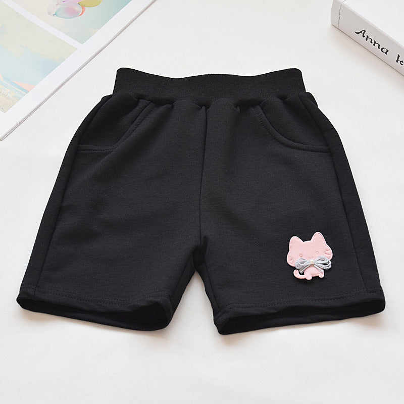 Girls' shorts for outerwear