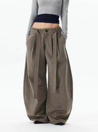 Wide-Leg Trousers for Men and Women Casual Pants