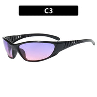 Future Tech Sunglasses Y2K Millennium Sunglasses Spicy Girl Retro High End Sunglasses Street Photography Female