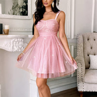 Elegant Evening Dress with Strapless Design for Women