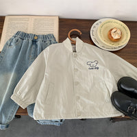 Cartoon outerwear baby versatile jacket
