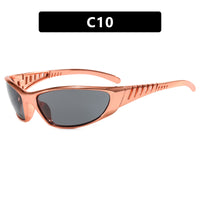 Future Tech Sunglasses Y2K Millennium Sunglasses Spicy Girl Retro High End Sunglasses Street Photography Female