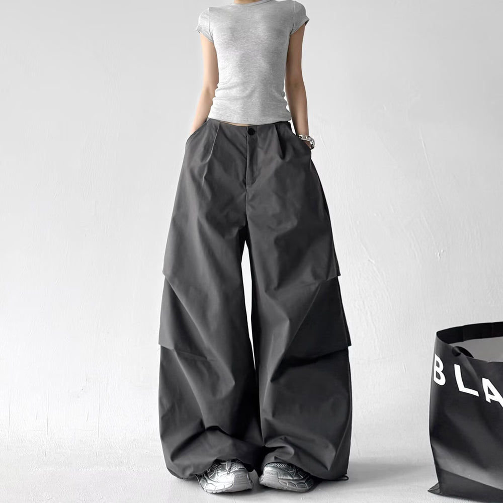 High-Waisted Wide-Leg Trousers for Women