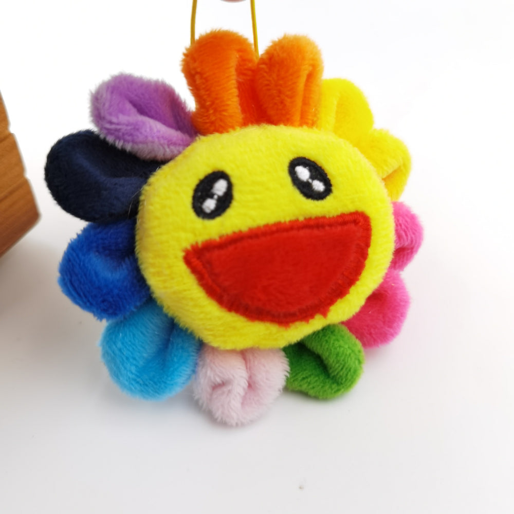 Grab Machine Sunflower Accessories Bag Accessories Doll Sunflower Pendant Pendant