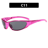 Future Tech Sunglasses Y2K Millennium Sunglasses Spicy Girl Retro High End Sunglasses Street Photography Female