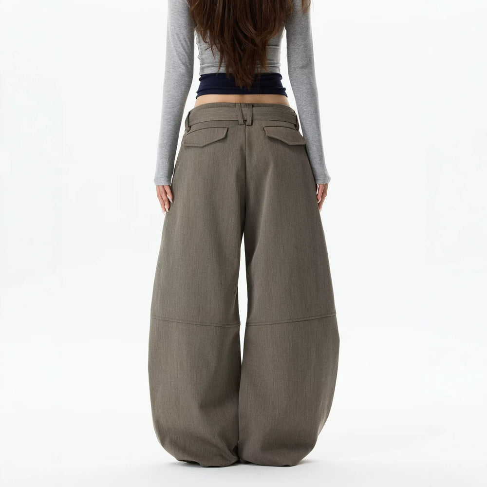 Wide-Leg Trousers for Men and Women Casual Pants