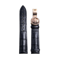 Leather strap folding buckle accessories