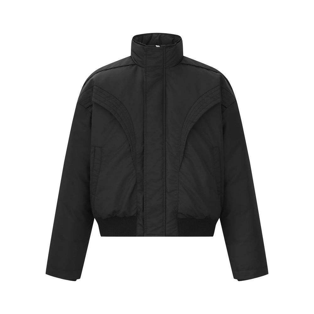High neck down jacket