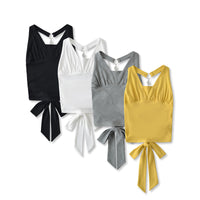 Sexy Backless Fitted Short Top for Women
