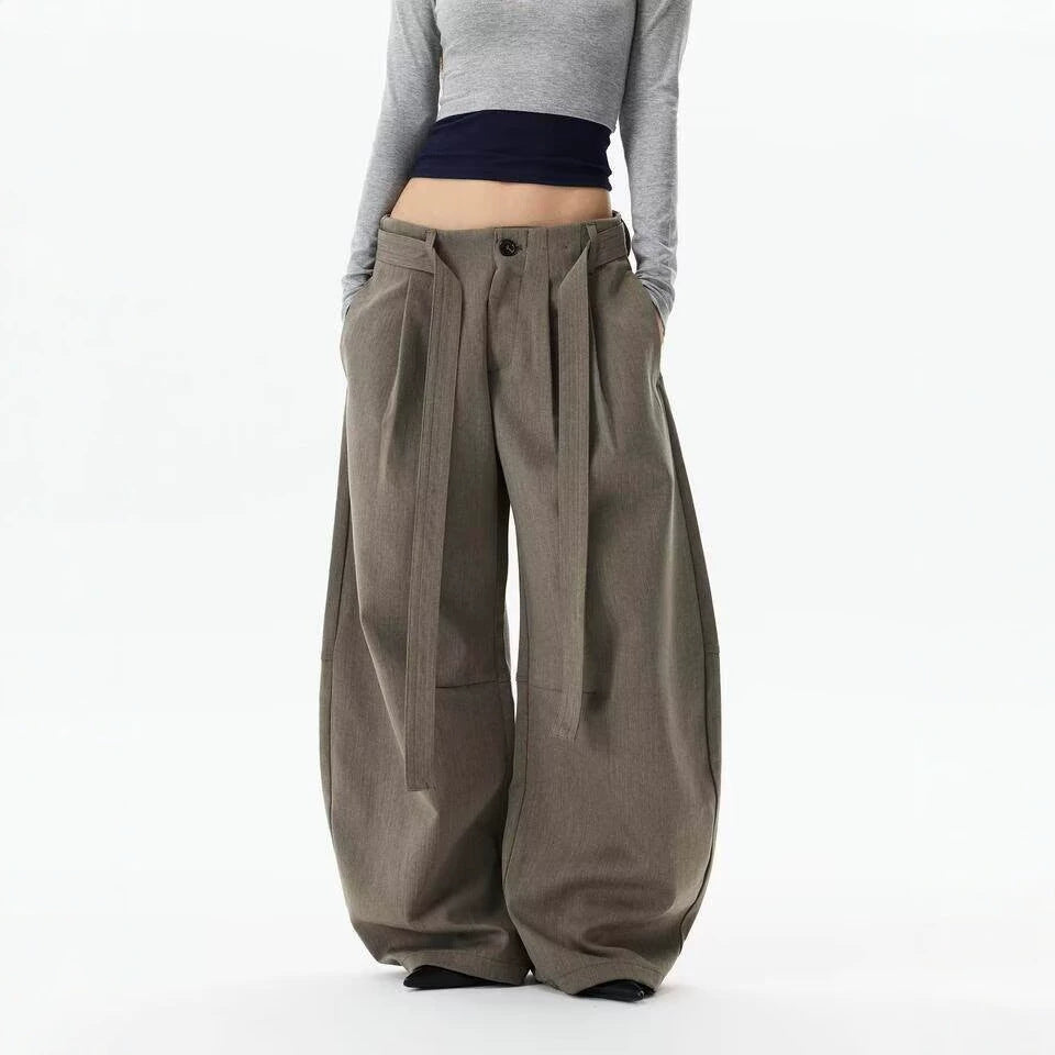 Wide-Leg Trousers for Men and Women Casual Pants