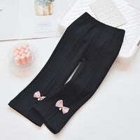 Girls' bell bottoms in spring and autumn