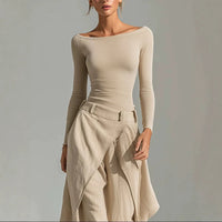 Loose top+pants two-piece set for women