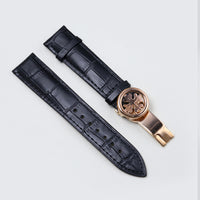 Leather strap folding buckle accessories