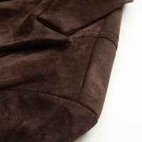 Matte velvet design for women's outerwear