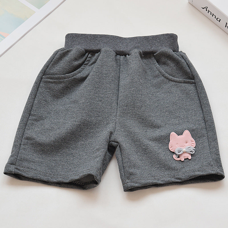 Girls' shorts for outerwear