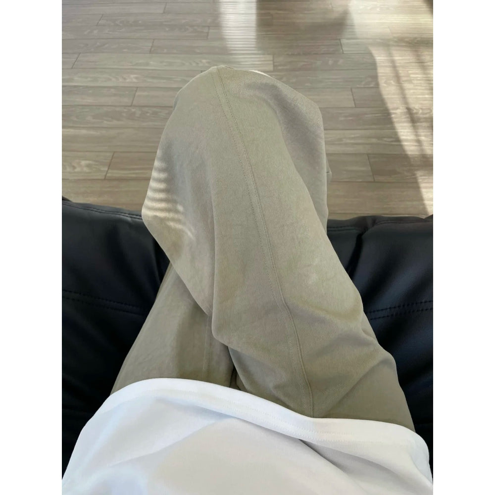 Versatile Ice Silk Wide-Leg Trousers for Women