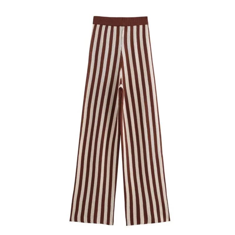 Knit Sets of Two Pieces for Modern Women Set Luxury Elegant  Women's Summer Elegant Korean Style Pants Sets