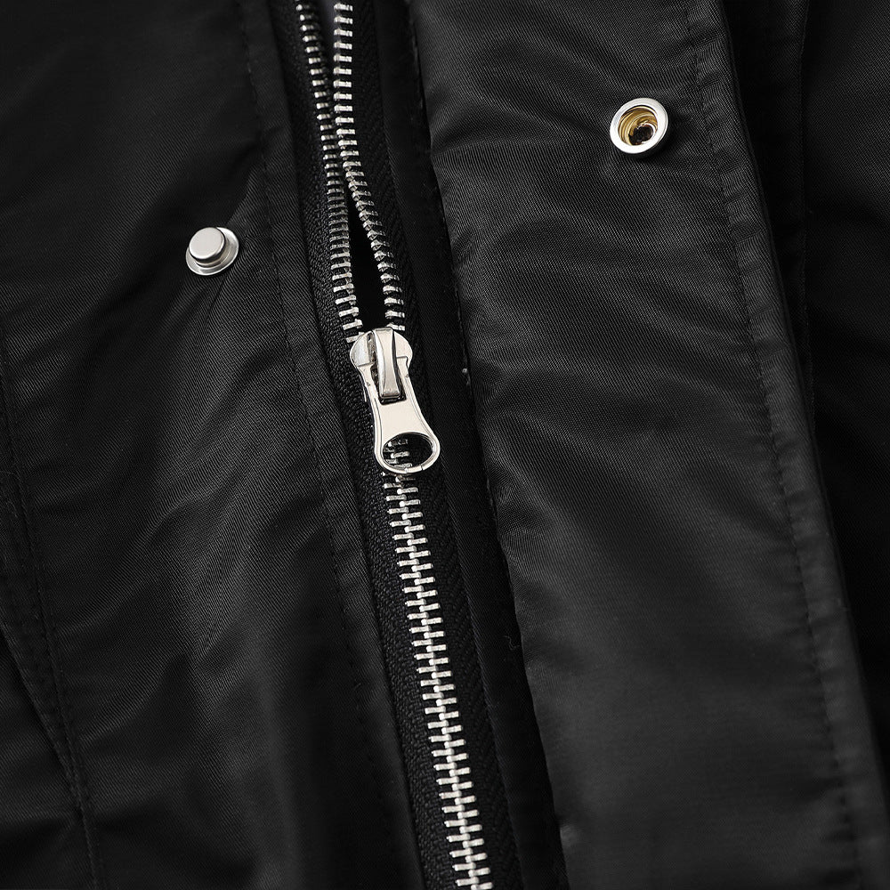 High neck down jacket