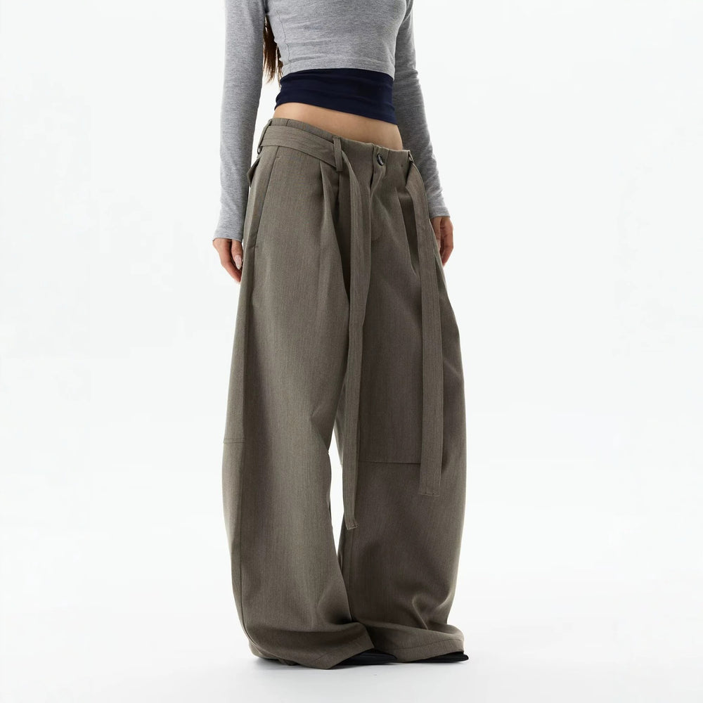 Wide-Leg Trousers for Men and Women Casual Pants