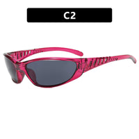 Future Tech Sunglasses Y2K Millennium Sunglasses Spicy Girl Retro High End Sunglasses Street Photography Female